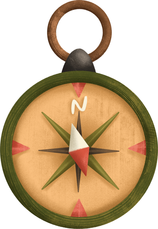 Compass Clipart Illustration